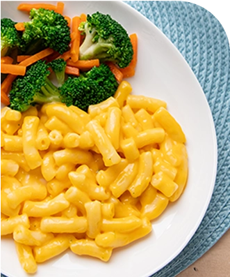 Mac & Cheese with vegetables