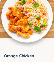 orange chicken